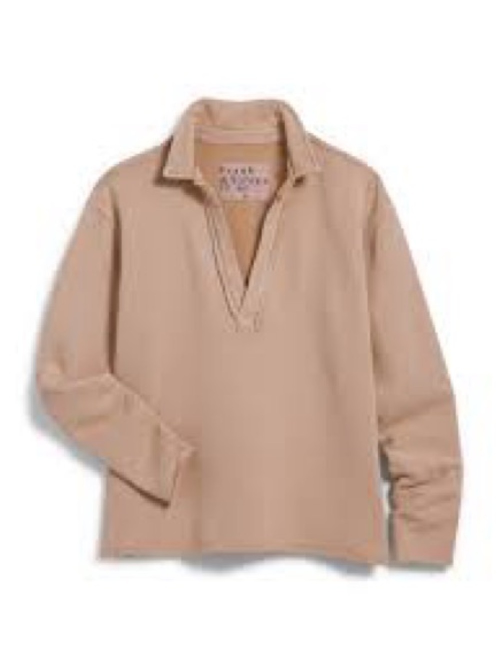 Frank & Eileen Popover Henley in Tan